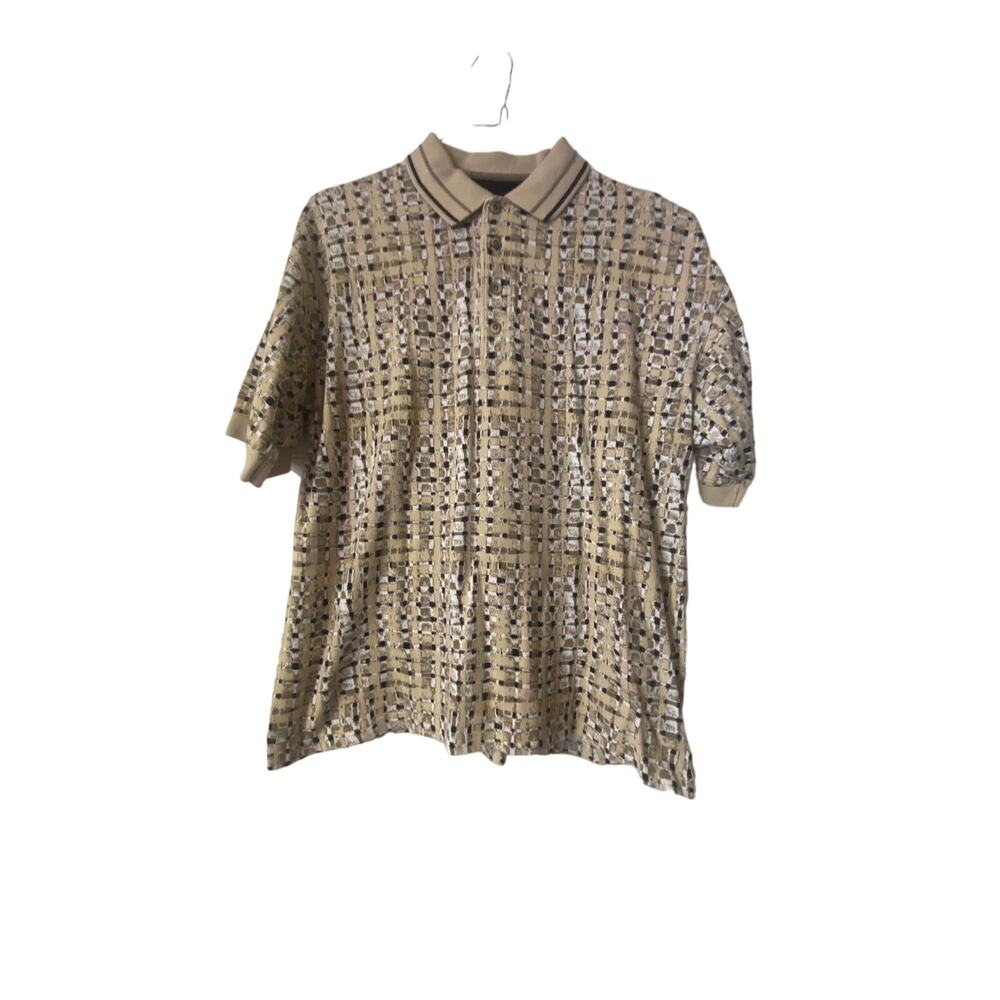 Greg Norman Collection Mens Polo 100% Cotton size M